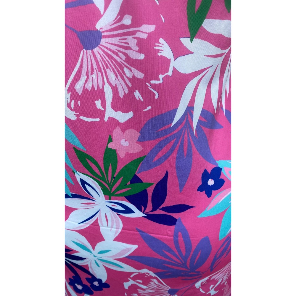 Banana Boat Sundress Size Medium Pink Multi Floral UPF 50+ New With Tags - Picture 6 of 9